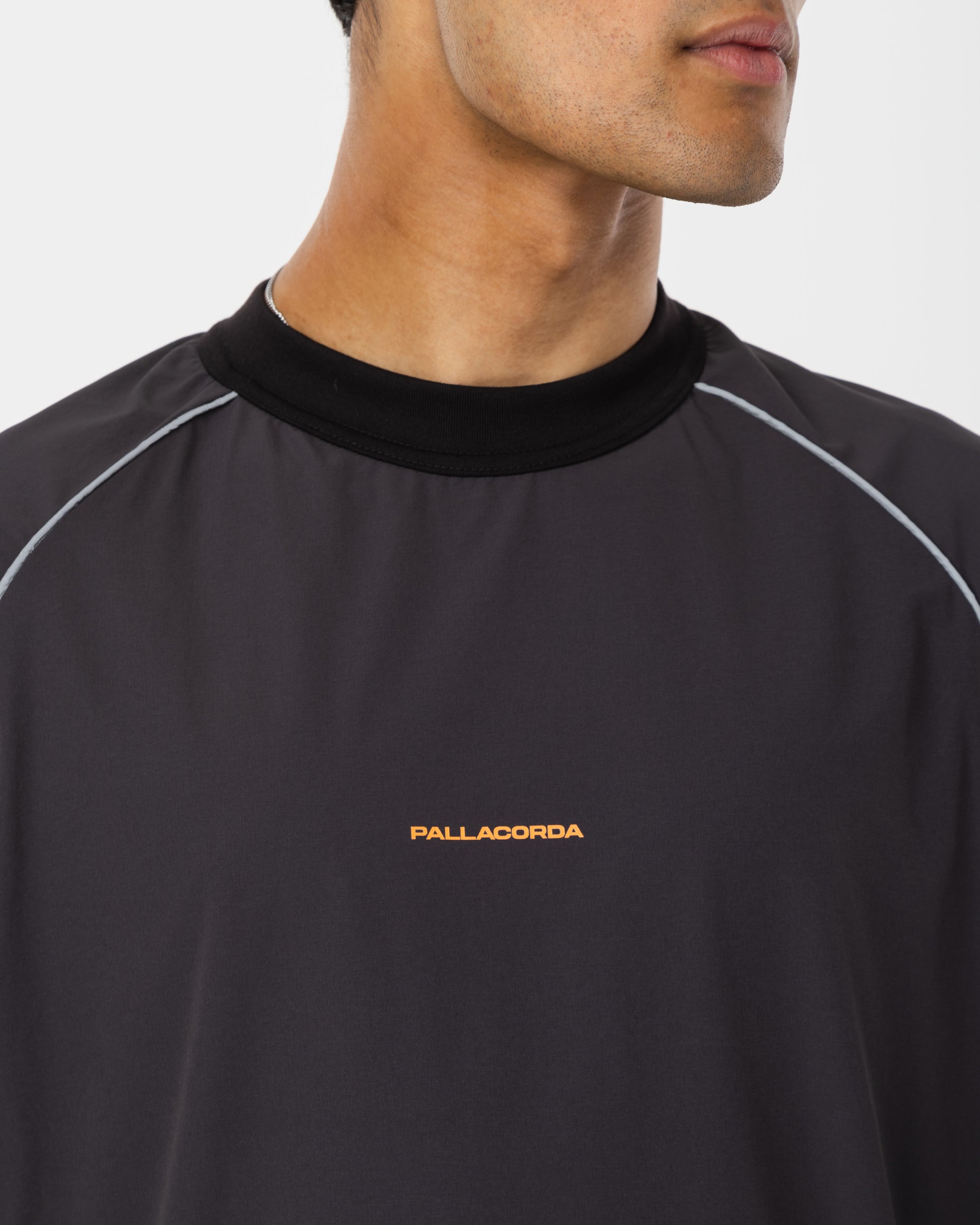Men's Drill Shell Top Black - Front Logo