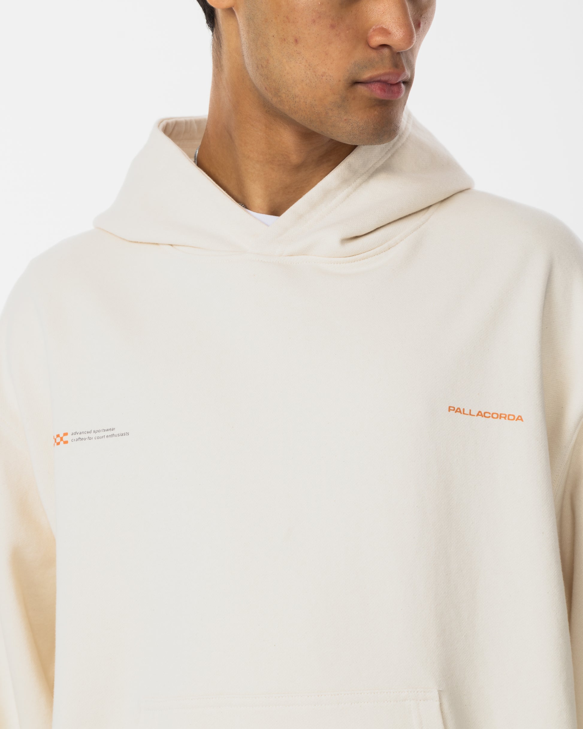 Men's House Issue Hoodie Stone - Logo View