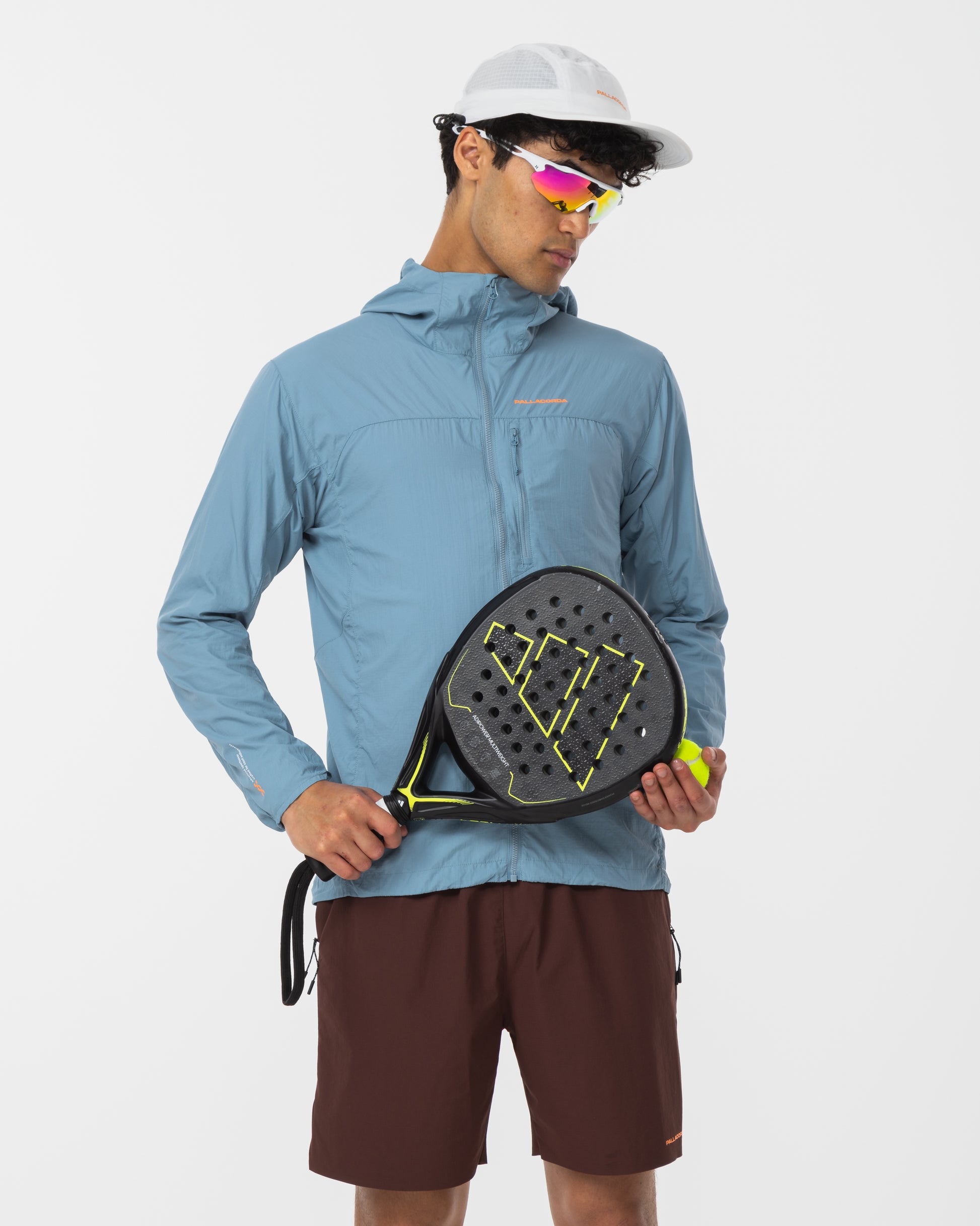 Men's Lightweight Windstop Jacket Blue - Full Outfit