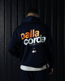 Pallacorda Men's Padel Oversized Hoodie in Navy Back View