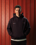 Pallacorda Men's Oversized Hoodie in Earth Lifestyle View