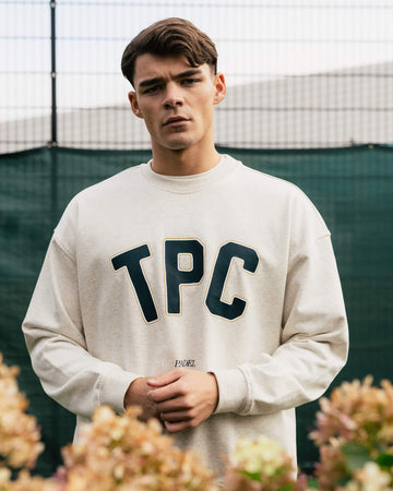 TPC x Pallacorda Sweatshirt - Light Grey