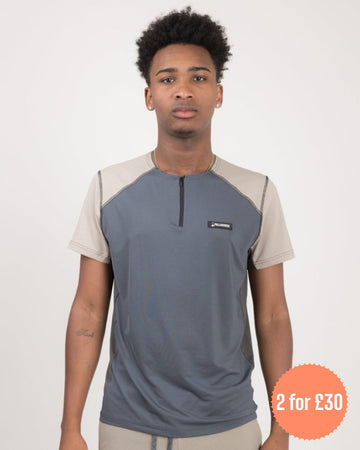 Tempo Zip T-shirt