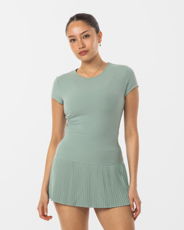 Fitted Short Sleeve T-Shirt - Green