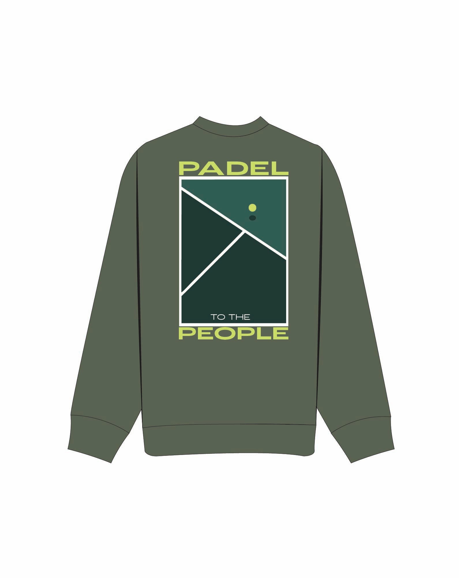 Padel People x Pallacorda Court Sweatshirt