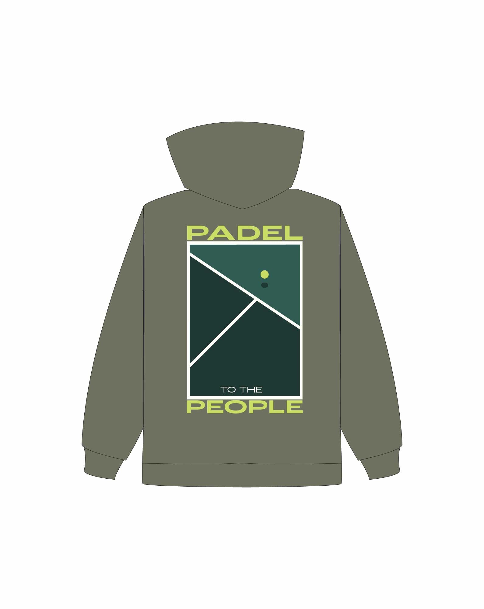 Padel People x Pallacorda Court Hoodie