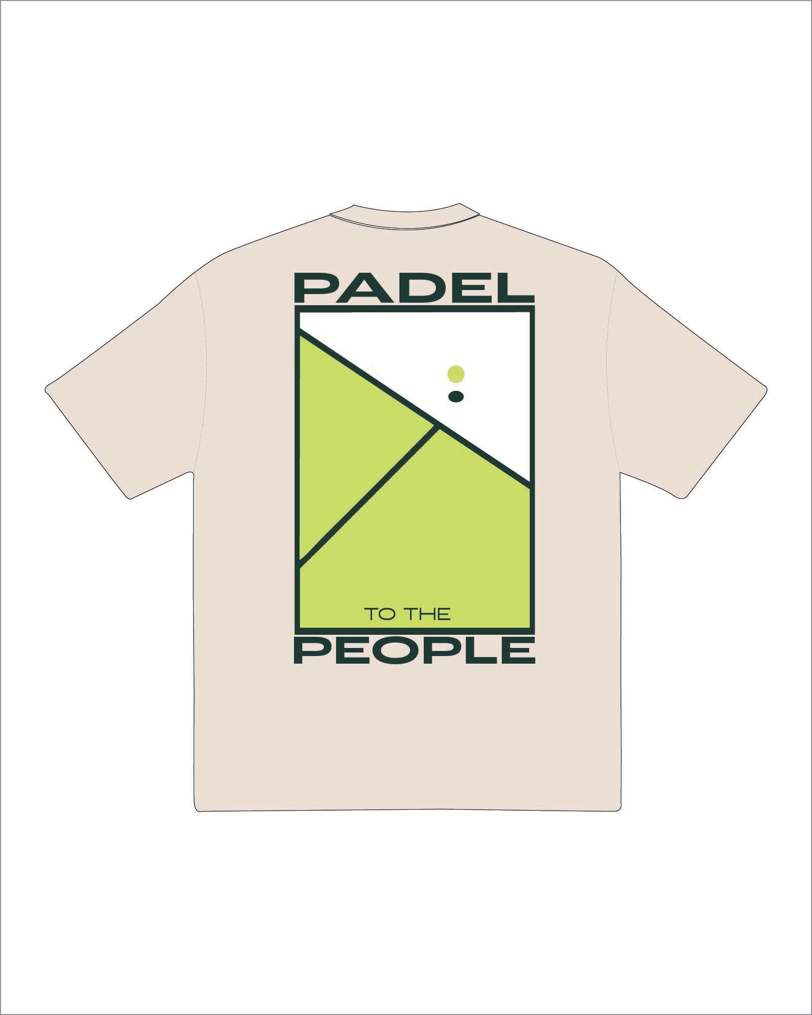 Padel People x Pallacorda Court Tee