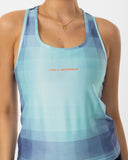 Court Aura Racerback Vest - Blue - Pallacorda