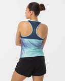 Court Aura Racerback Vest - Blue - Pallacorda
