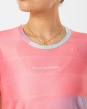 Court Aura Short Sleeve T-Shirt - Pink - Pallacorda