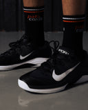 Court Crew Socks - Black - Pallacorda