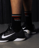 Court Crew Socks - Black - Pallacorda