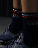 Court Crew Socks - Navy - Pallacorda