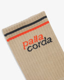 Court Crew Socks - Stone - Pallacorda