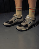 Court Crew Socks - Stone - Pallacorda