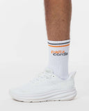 Court Crew Socks - White - Pallacorda