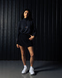 Court Half Zip Top - Charcoal - Pallacorda