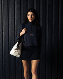 Court Half Zip Top - Charcoal - Pallacorda