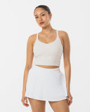 Cross Back Sports Bra - Ecru - Pallacorda