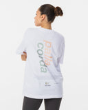 Definition Oversized T-shirt - White - Pallacorda