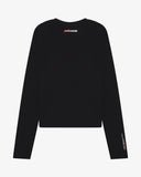 Essential Long Sleeve T-Shirt - Black - Pallacorda
