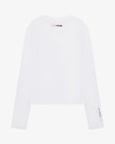 Essential Long Sleeve T-Shirt - White - Pallacorda