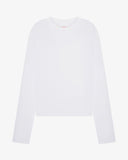 Essential Long Sleeve T-Shirt - White - Pallacorda