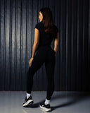 Essential Short Sleeve T-Shirt - Black - Pallacorda