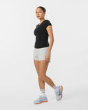 Fitted Short Sleeve T-Shirt - Black - Pallacorda