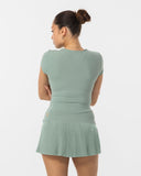 Fitted Short Sleeve T-Shirt - Green - Pallacorda