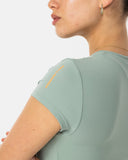 Fitted Short Sleeve T-Shirt - Green - Pallacorda