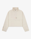 Half Zip Windbreaker - Ivory - Pallacorda