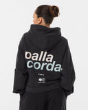 House Issue Cropped Hoodie - Black - Pallacorda