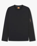 Long Sleeve Performance T-shirt - Black - Pallacorda