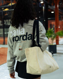 Oversized Logo Sweatshirt - Grey - Pallacorda