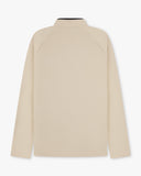 Performance Quarter Zip Top - Beige - Pallacorda