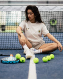 TPC x Pallacorda Lockup T-Shirt - Beige - Pallacorda