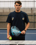 TPC x Pallacorda Lockup T-Shirt - Navy - Pallacorda