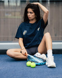 TPC x Pallacorda Lockup T-Shirt - Navy - Pallacorda