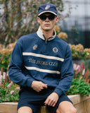 TPC x Pallacorda Varsity Quarter Zip - Navy - Pallacorda