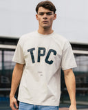 TPC x Pallacorda Varsity T-Shirt - Beige - Pallacorda