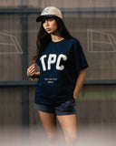 TPC x Pallacorda Varsity T-Shirt - Navy - Pallacorda